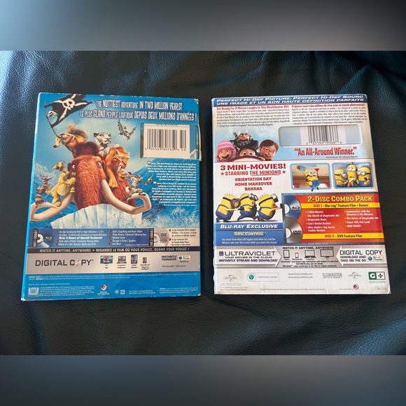 (FREE) Blu-ray Bundle: Ice Age and Despicable Me - Picture 3 of 10